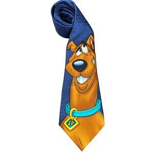 Vintage‎ Scooby-Doo Cartoon Network Novelty Neck Tie 2003 Hanna-Barbera
